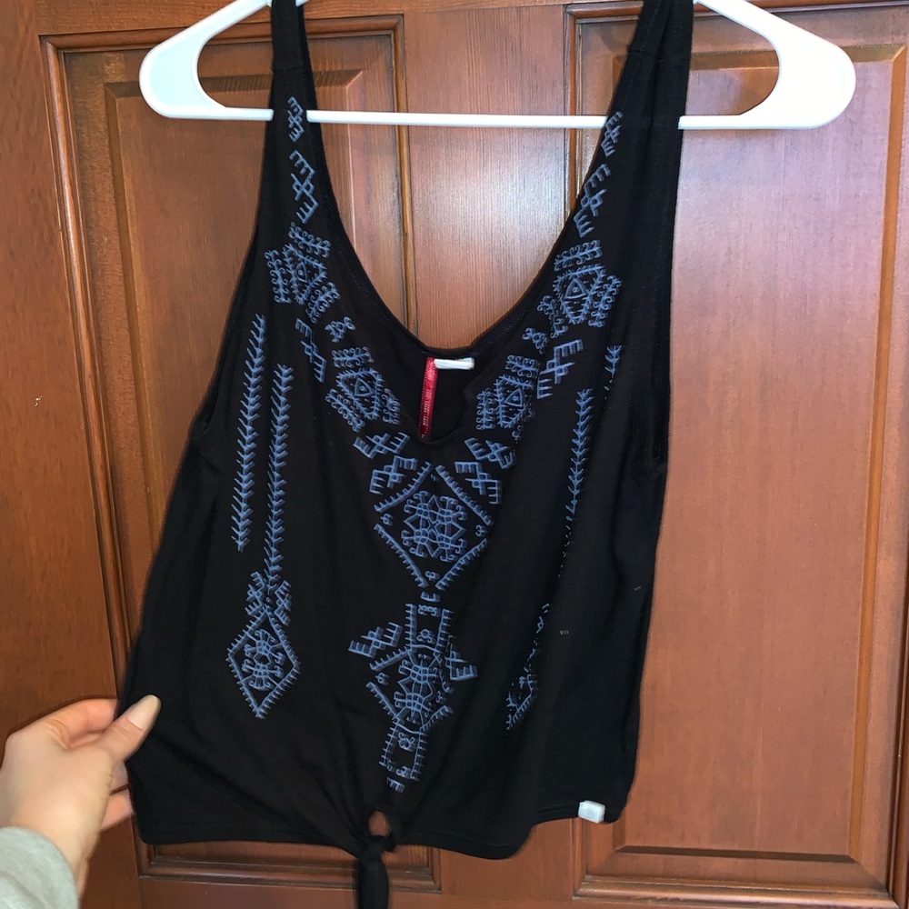 Oneill Tie Front Tank Top